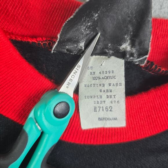 Vintage 80s Sweatworks Sweatshirt Women's Medium Jane Fonda Workout Costume Prop - Picture 6 of 10